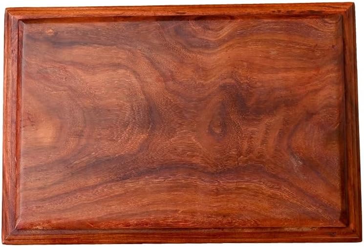 Handcarved Wooden Cremation Urn for Adult Ashes