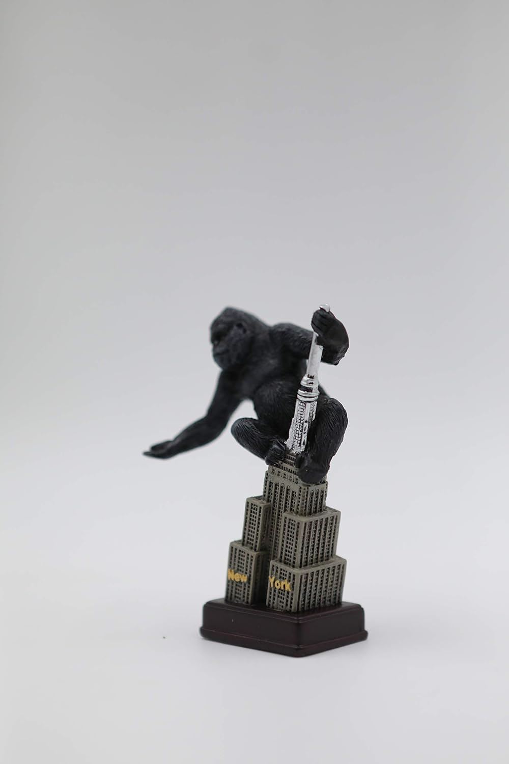 NYC Empire State Building Collectible Figurine Gray 4x2x4 Inches