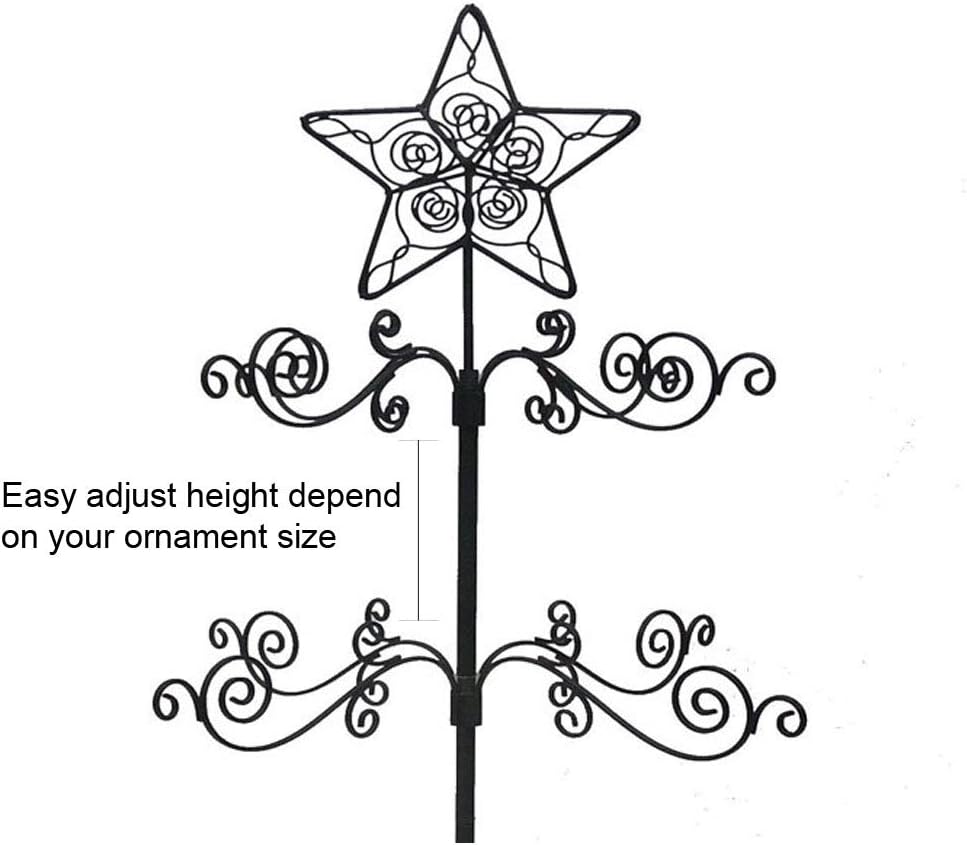 HOHIYA 24 Inch Rotating Ornament Display Stand
