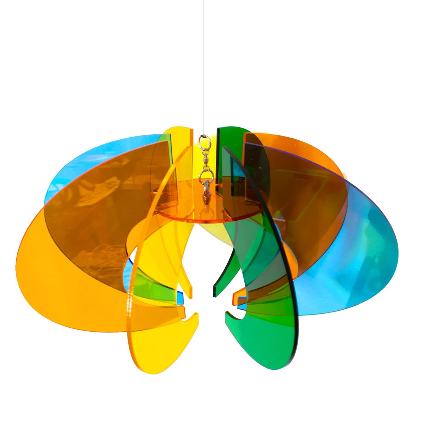 ROTAMOBILES Orbit Pendant Kinetic Sputnik Art Mobile