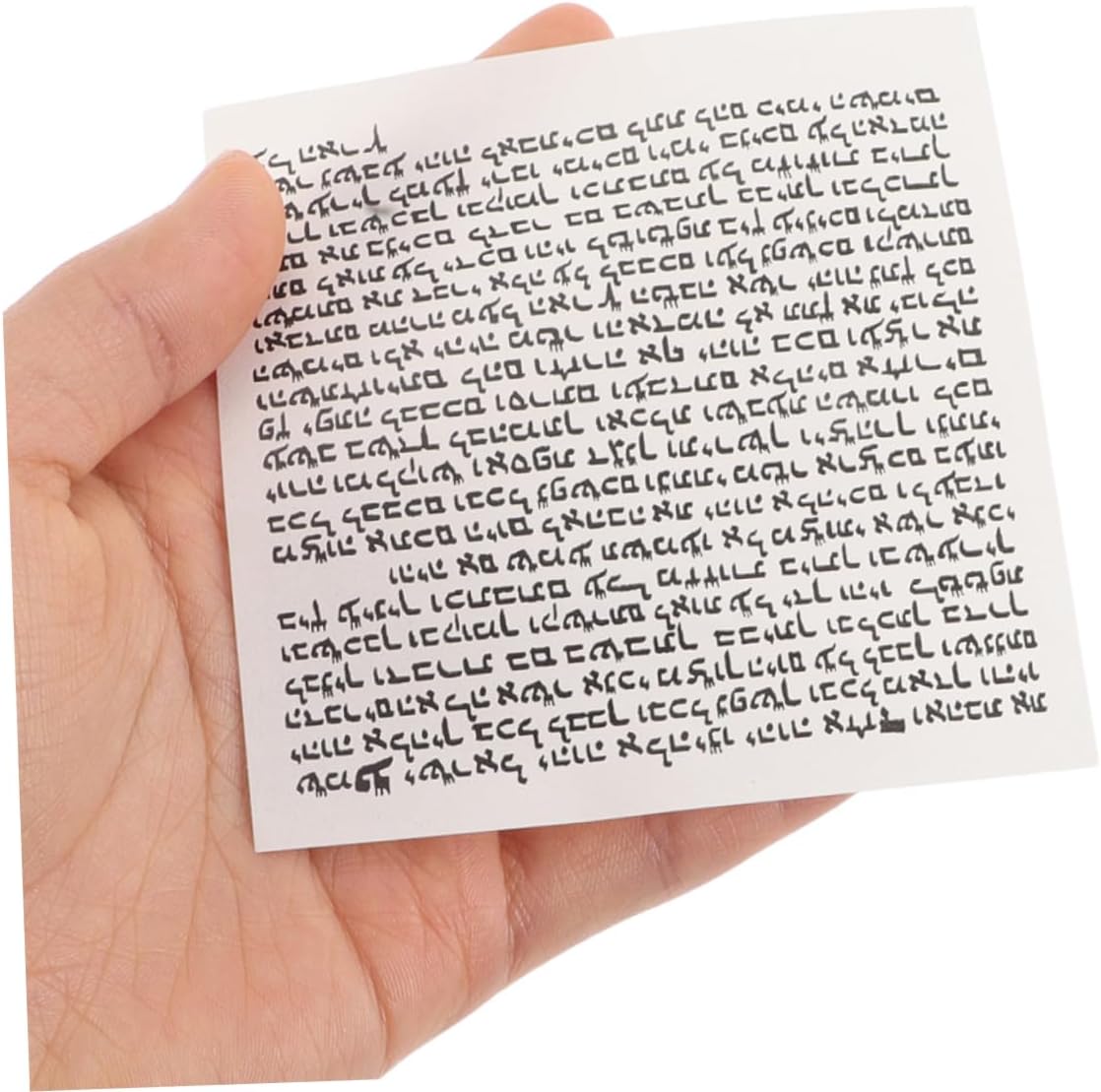 STOBAZA 100pcs Mezuzah Scroll Door Blessing