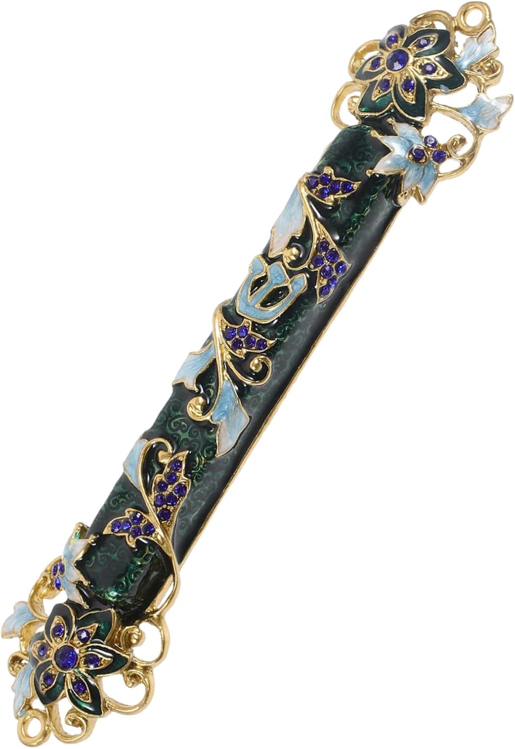 Metal Retro Mezuzah Door Decorative Script Holder