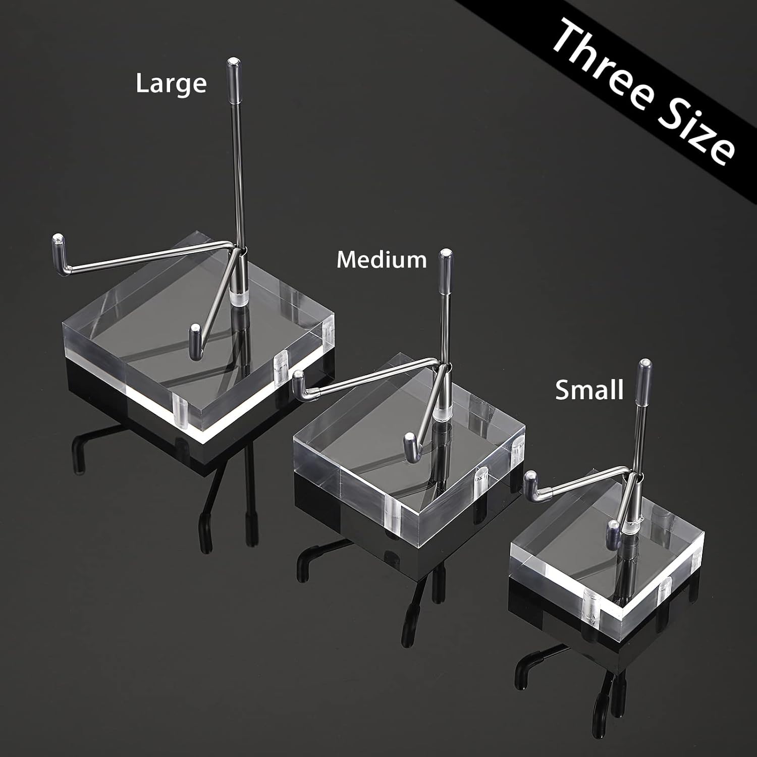 Hipiwe Adjustable Metal Arms Easel Display Stand