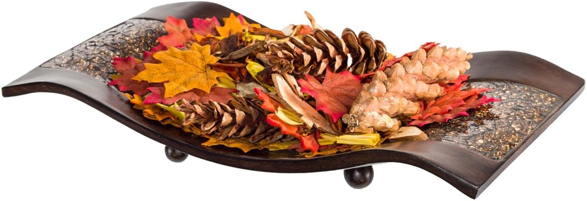 Creative Scents Schonwerk Brown Decorative Tray