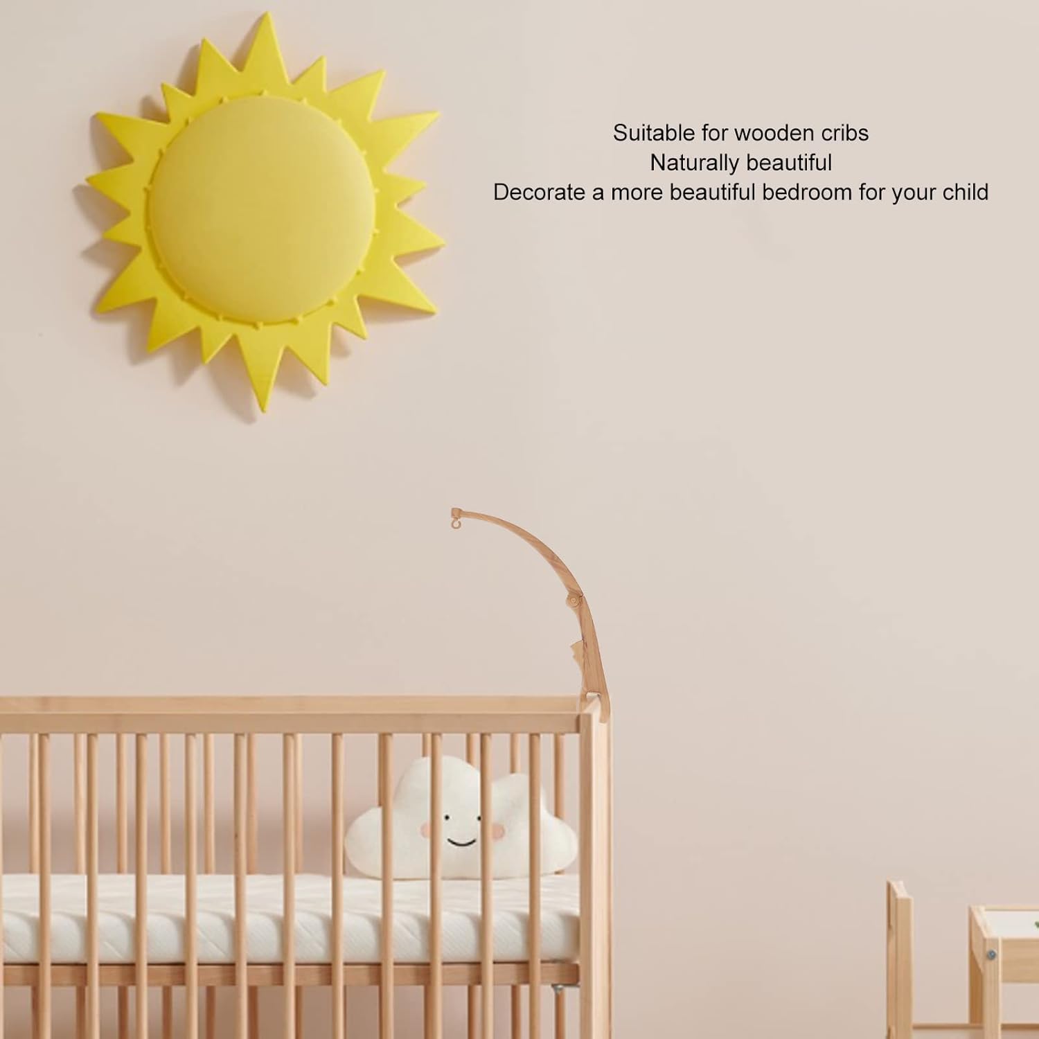 FTVOGUE Foldable Crib Mobile Holder Arm