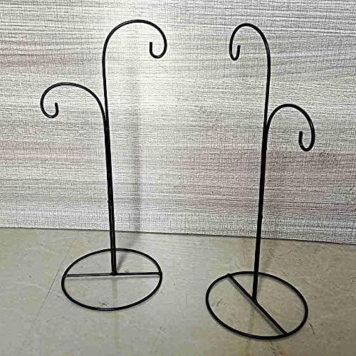 SGrace Ornament Display Stand Holder for Hanging Glass Globes and Terrariums
