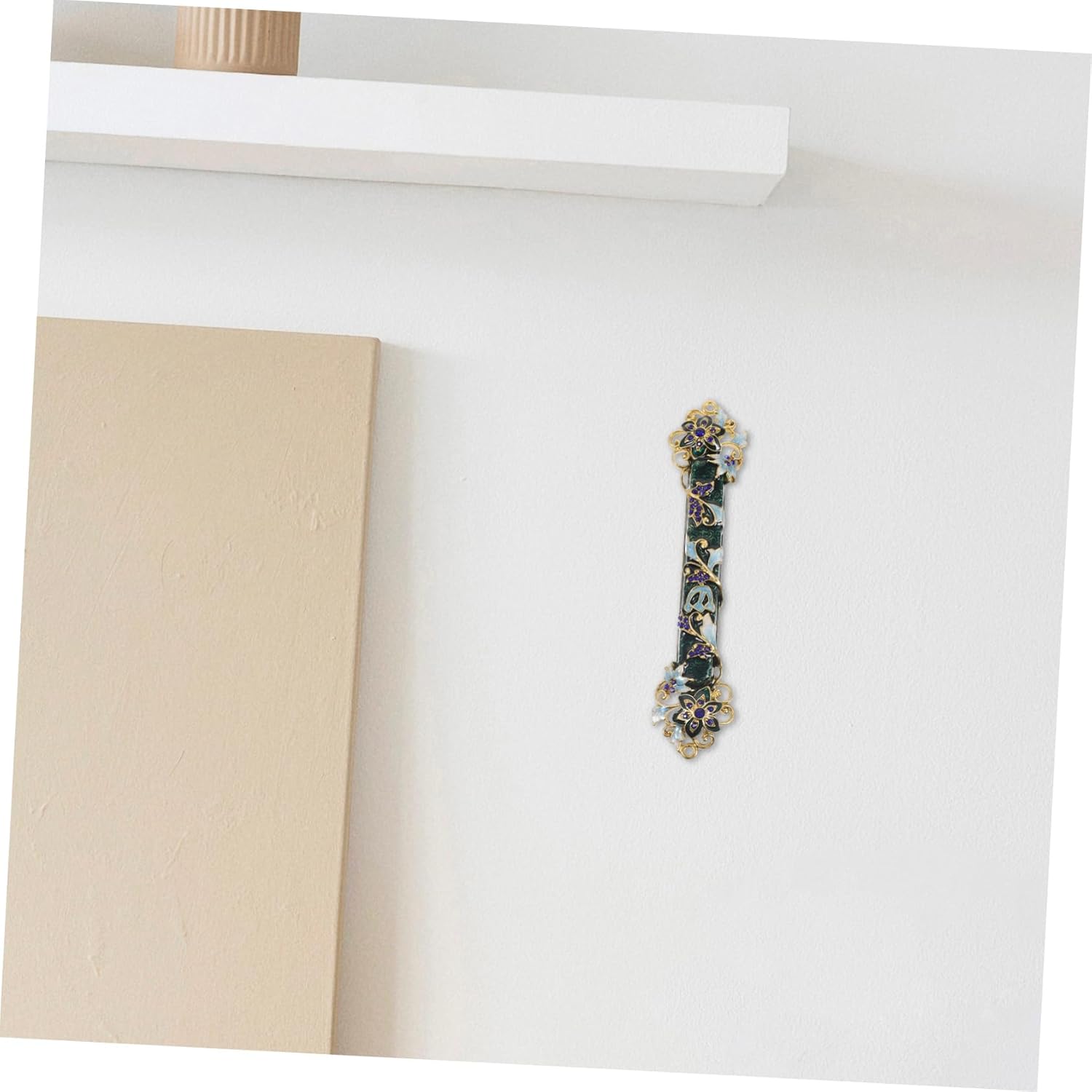 Metal Retro Mezuzah Door Decorative Script Holder
