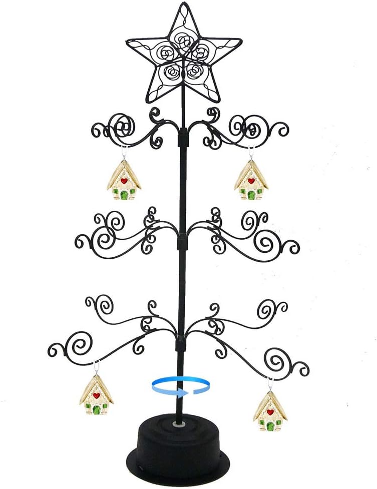 HOHIYA 24 Inch Rotating Ornament Display Stand