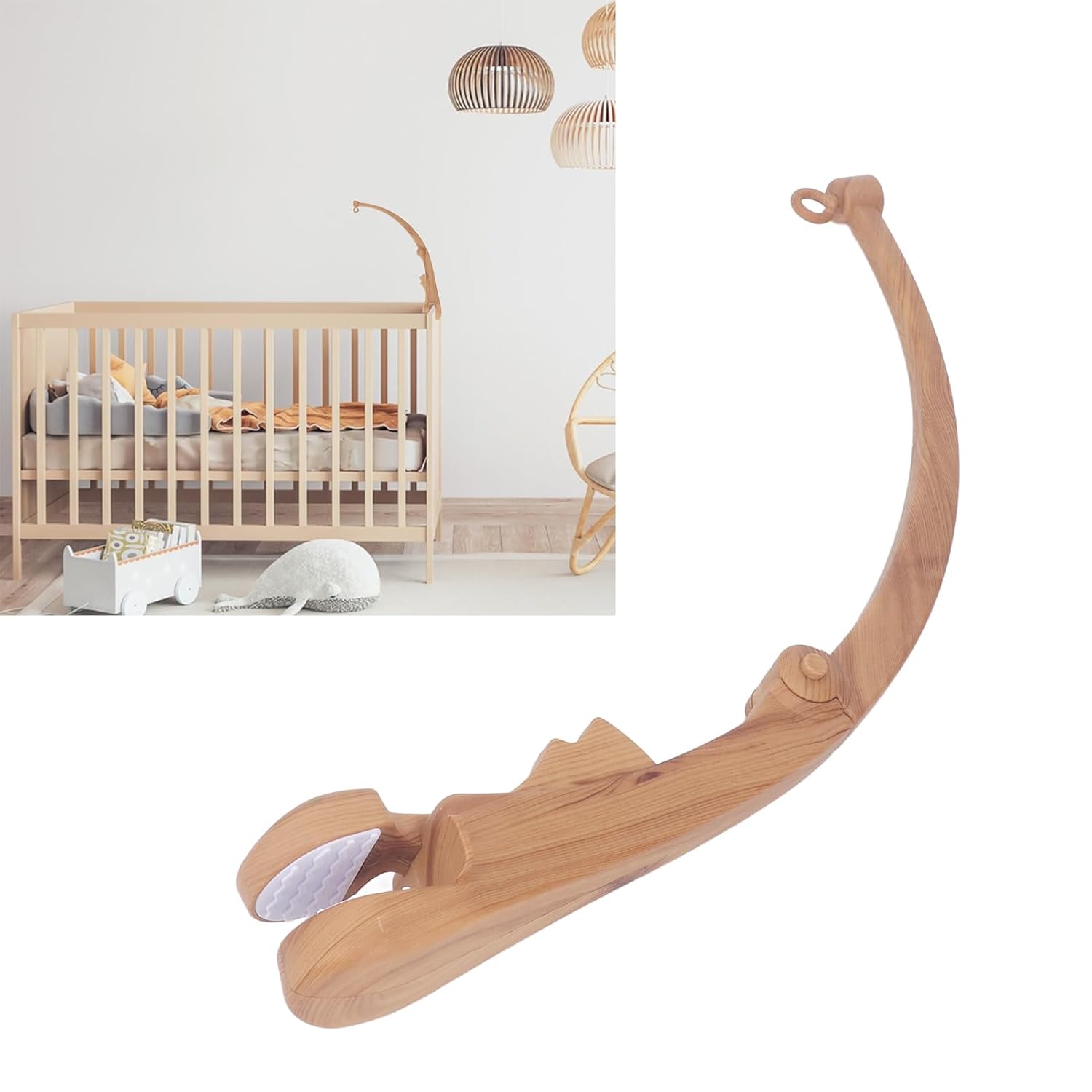 FTVOGUE Foldable Crib Mobile Holder Arm