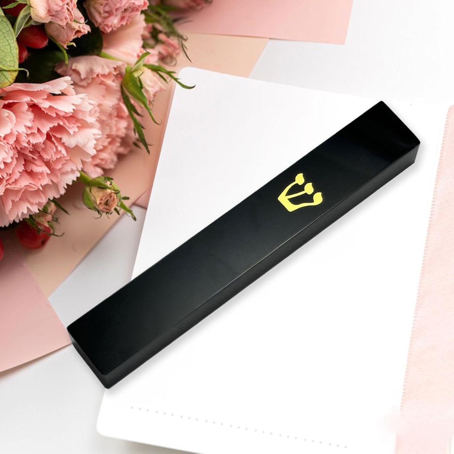 3X Jewish Mezuzah Case - Beautiful Design 1