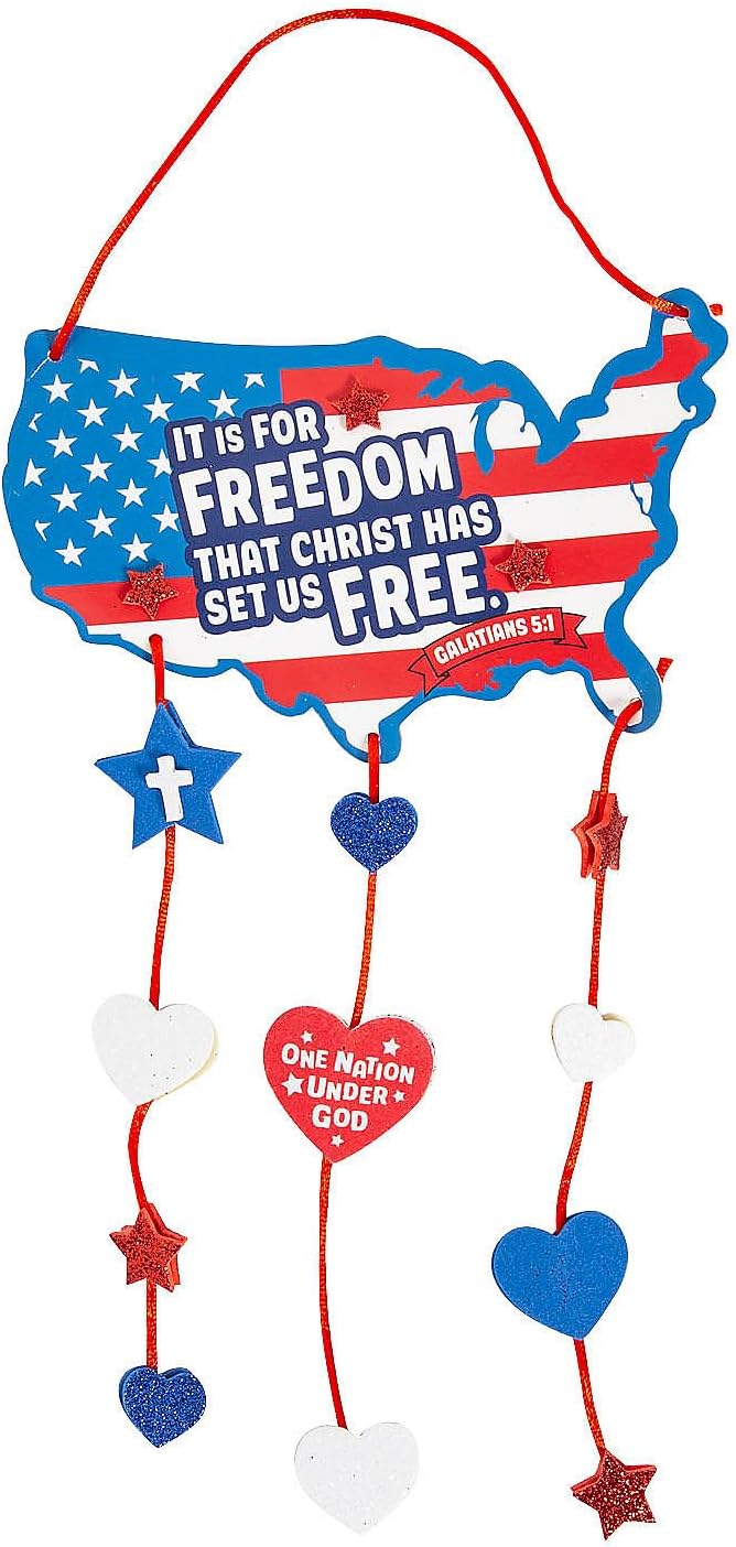 Fun Express Religious Patriotic Mobile Craft Kit