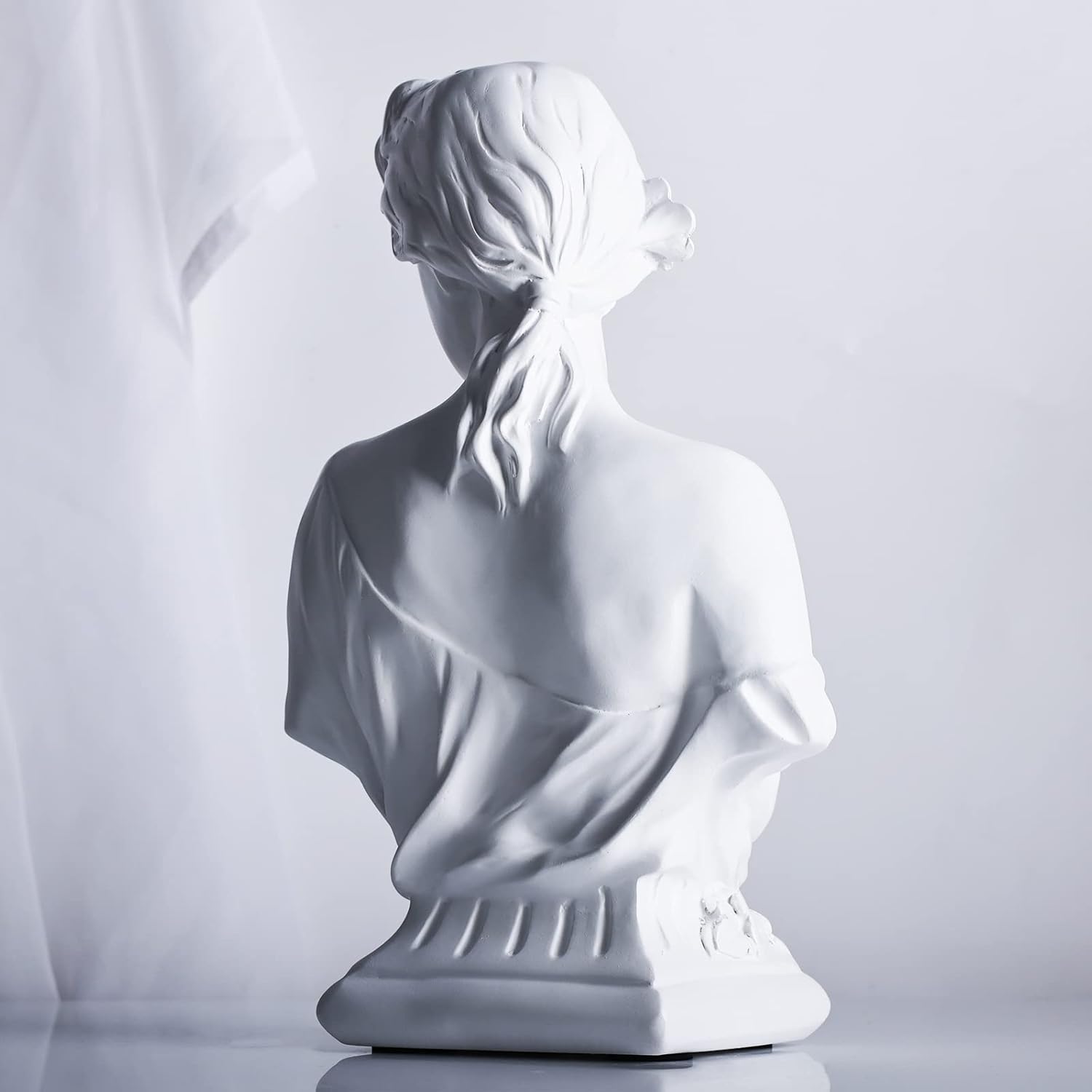 12 Inch Young Venus Bust Statue - Greek Goddess Home Decor