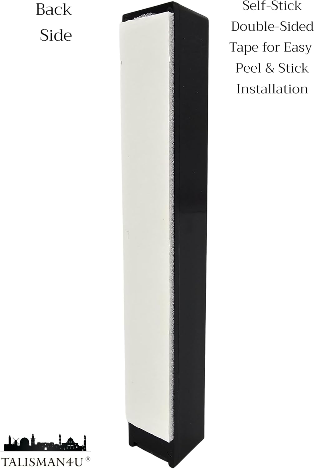 Talisman4u Waterproof Mezuzah Case Black