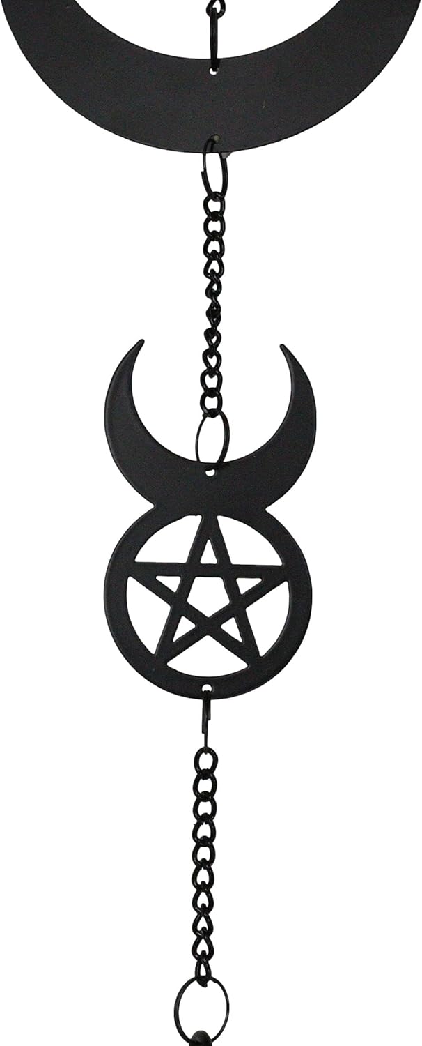 Primal Instincts Lilith Moon Black Steel Mobile Decor