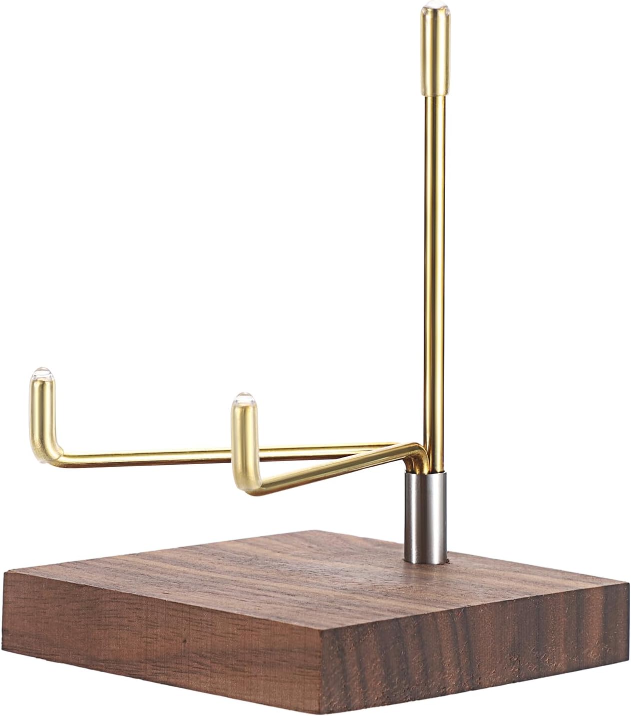 Hipiwe Adjustable Metal Arms Display Easel with Wooden Base