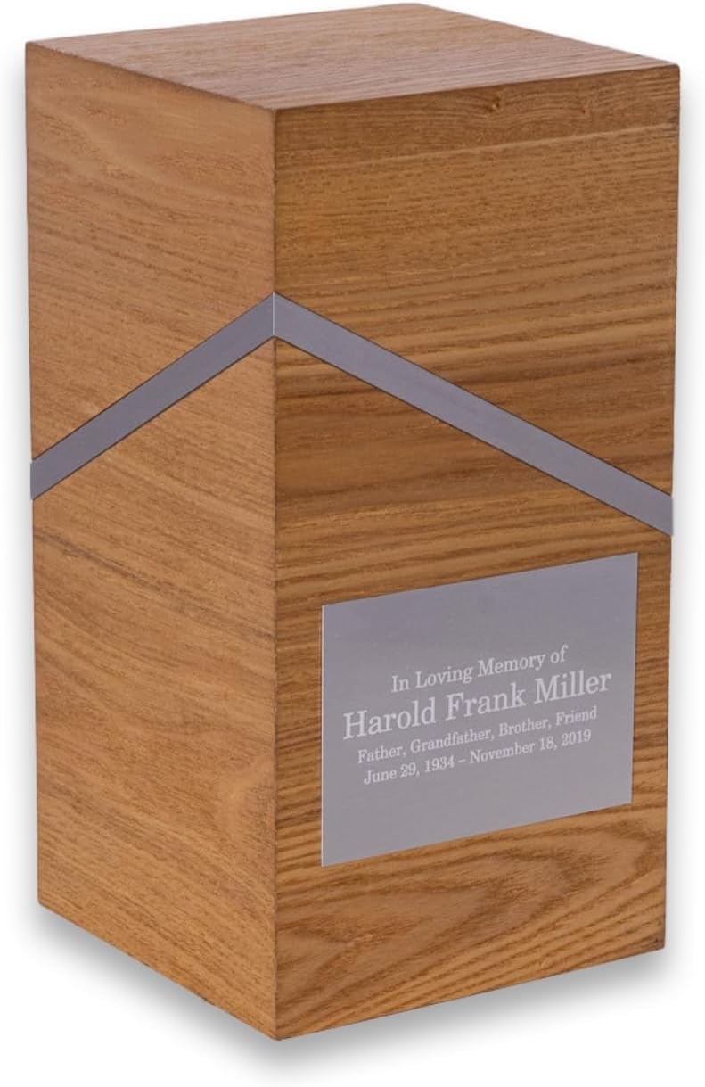 Deering Moments Personalized Cremation Urn for Human Ashes