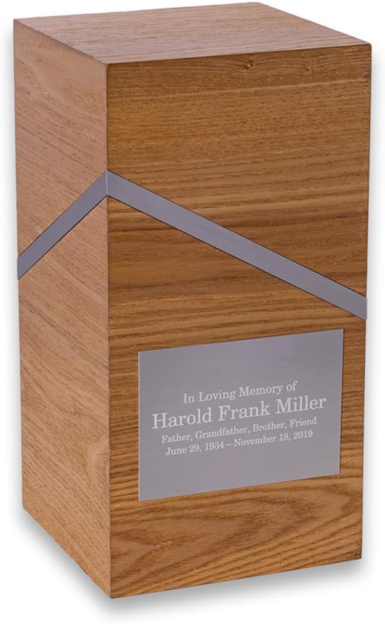 Deering Moments Personalized Cremation Urn for Human Ashes
