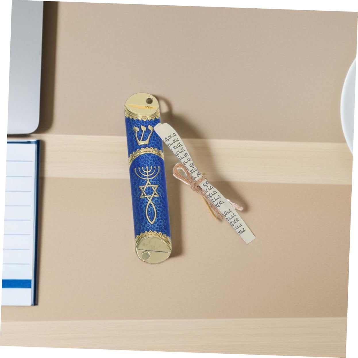 Wakauto 3 Sets Jewish Mezuzah Case Decor