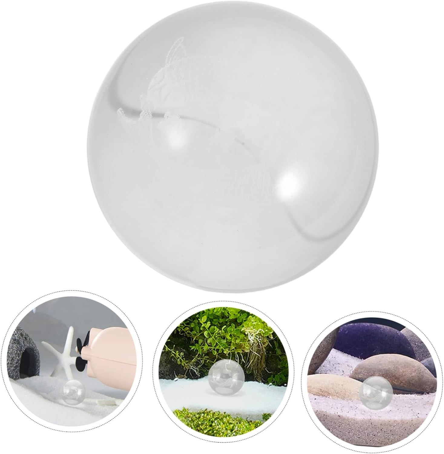 Amosfun Decorative Ball for Home Fountains and Aquariums