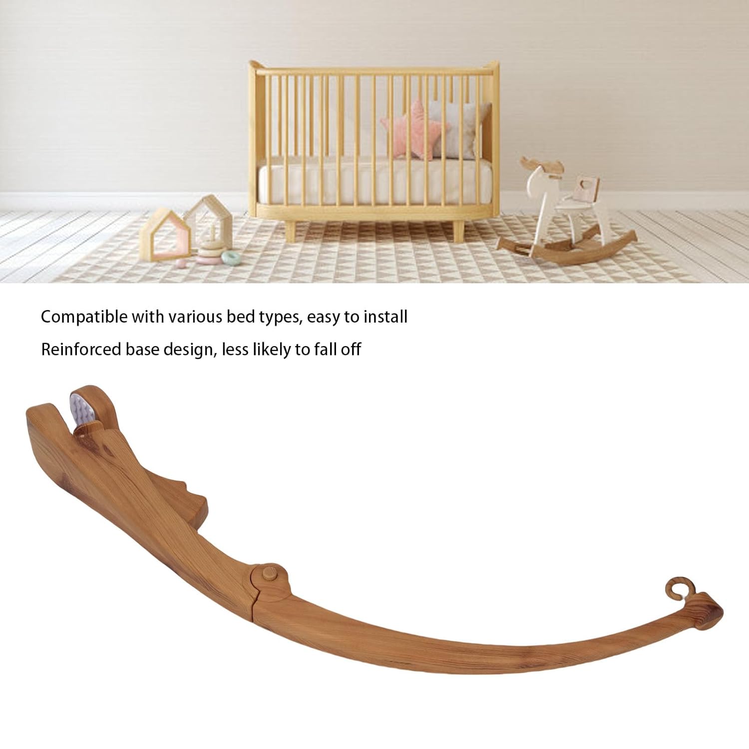 Secure Grip Baby Mobile Holder for Crib