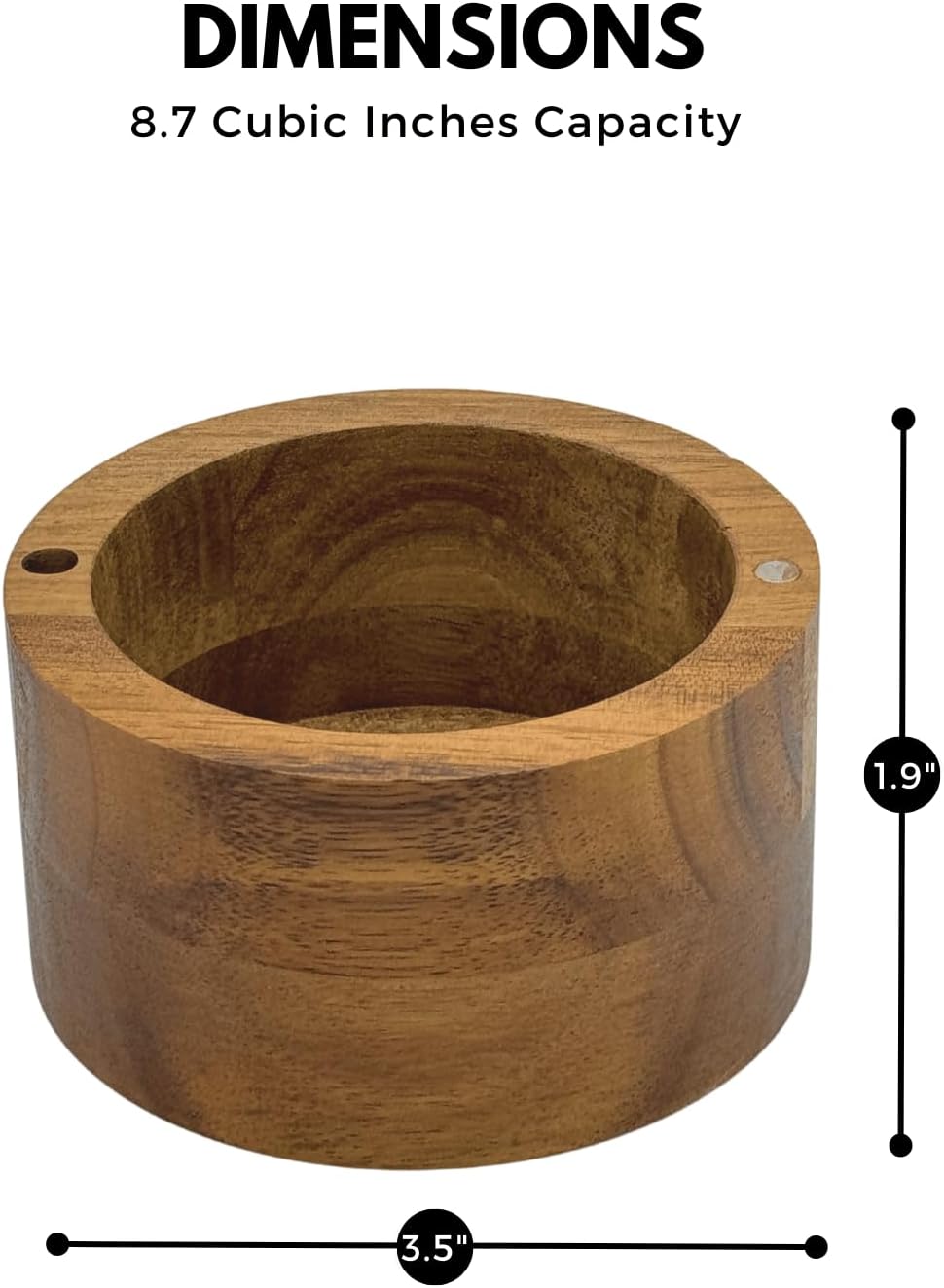 Small Wooden Urn for Human Ashes Keepsake Cremation Box