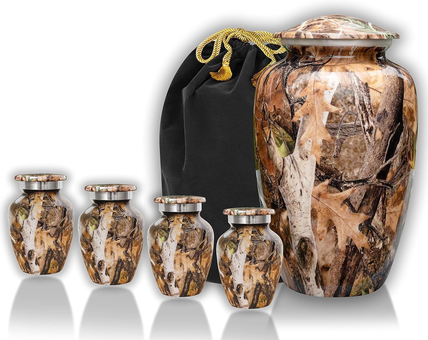 Trupoint Memorials Camouflage Cremation Urn for Adult Ashes