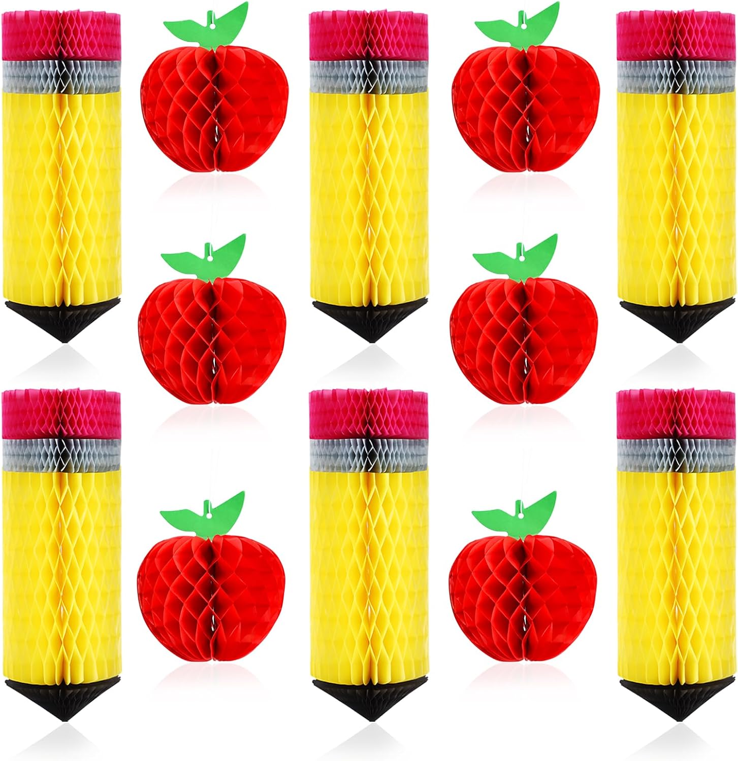 FOIMAS 12pcs Back to School Hanging Decorations