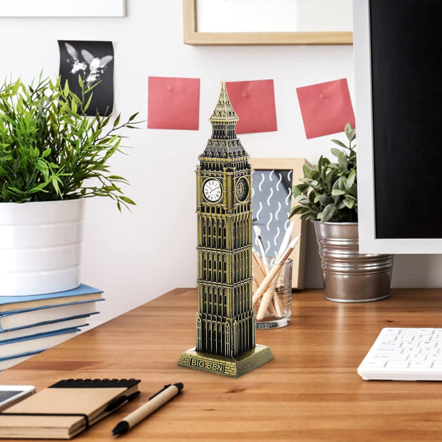 Alipis London Big Metal Building Model Decorative Statue