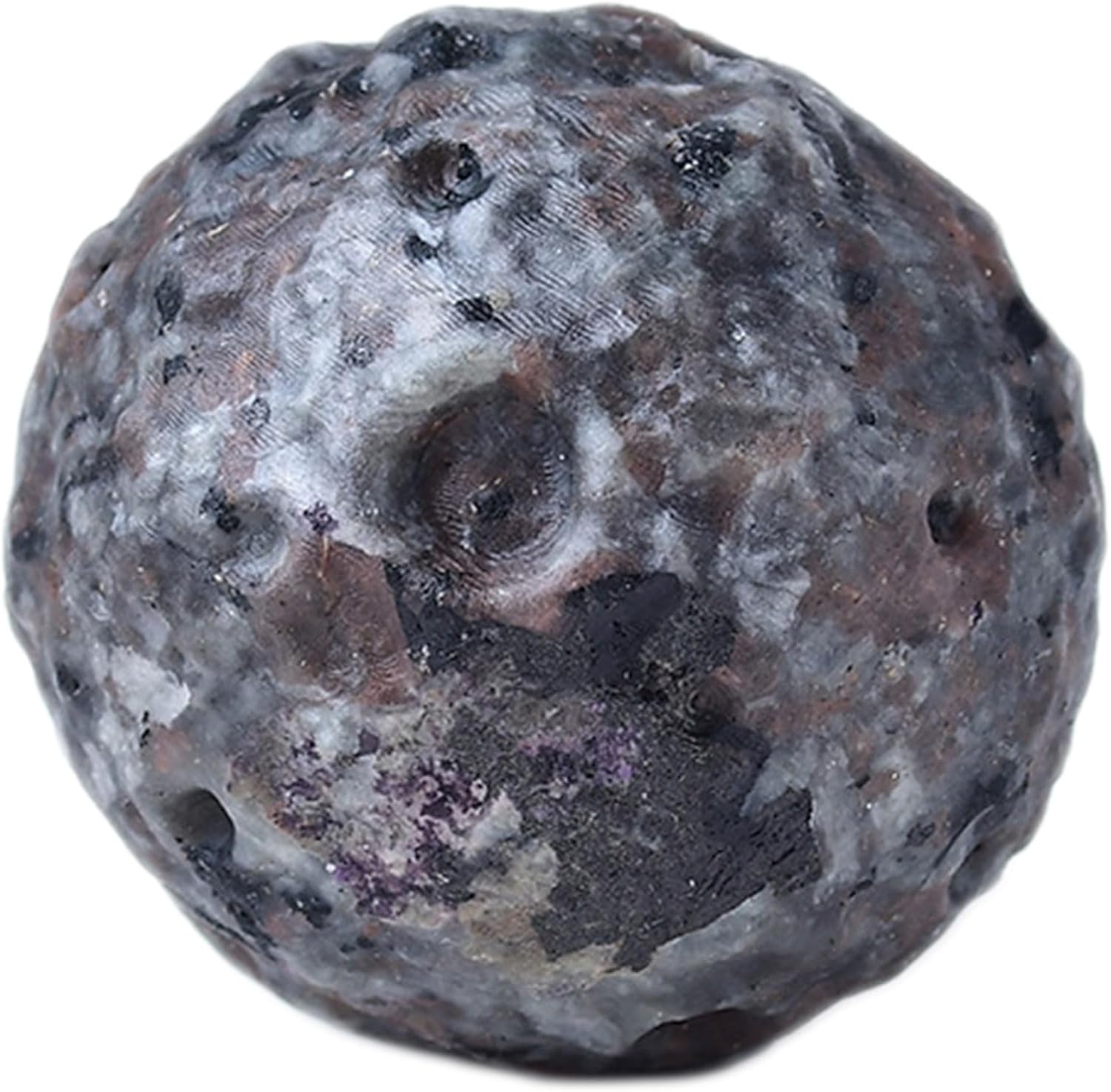 Yooperlite Crystal Ball with Stand - 10cm