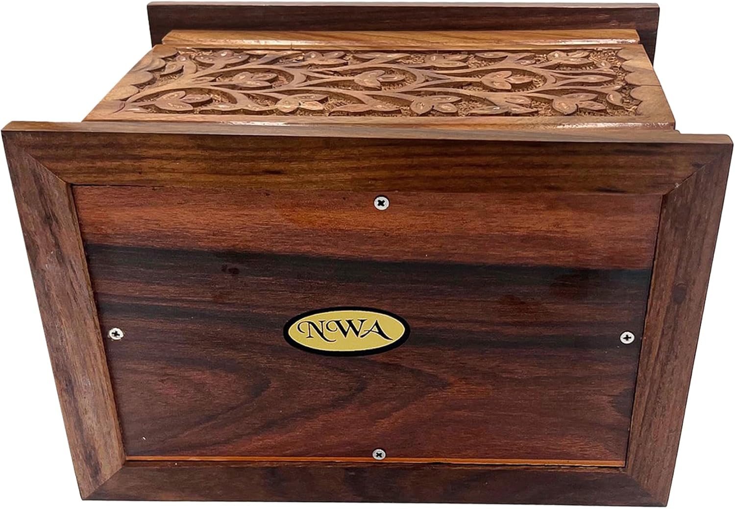 Extra Large Personalized Wooden Cremation Urn for Ashes