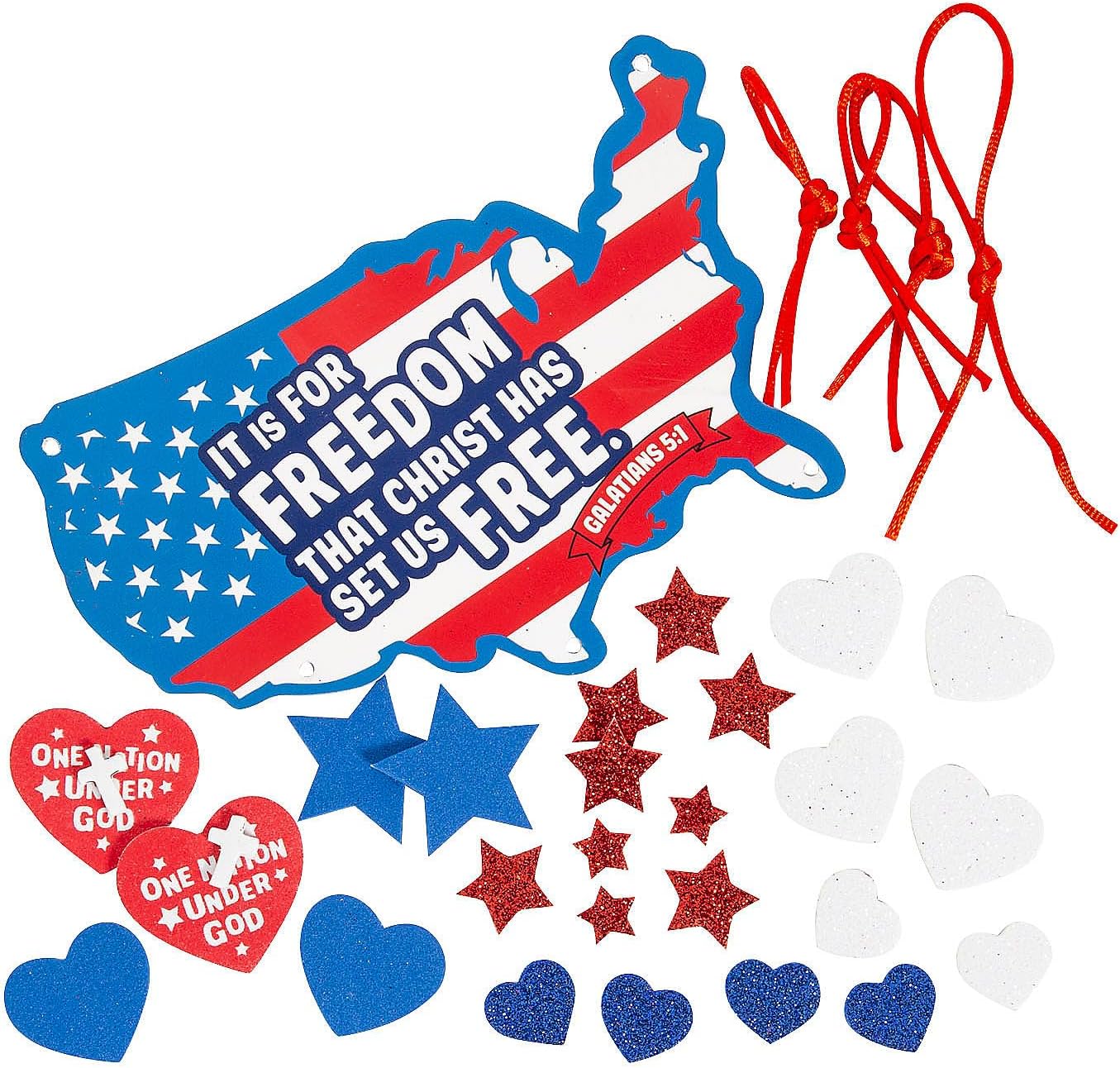 Fun Express Religious Patriotic Mobile Craft Kit