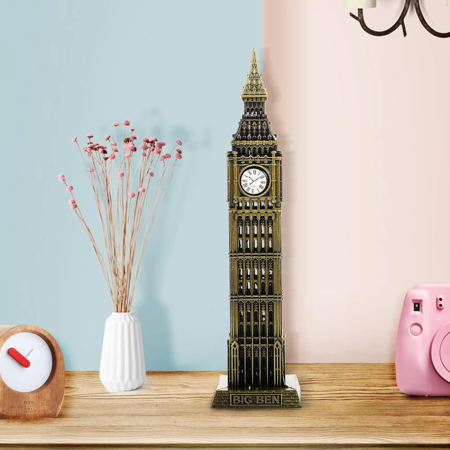 Alipis London Big Metal Building Model Decorative Statue
