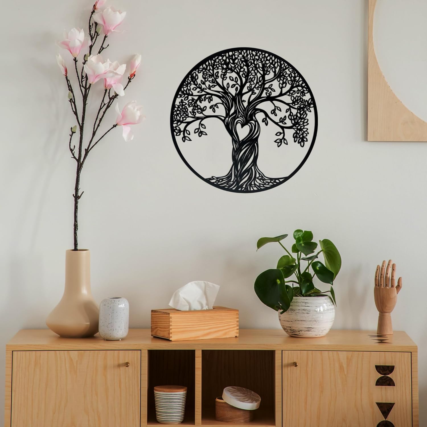 Zephoomyx Tree of Life Metal Wall Art 118 Inch