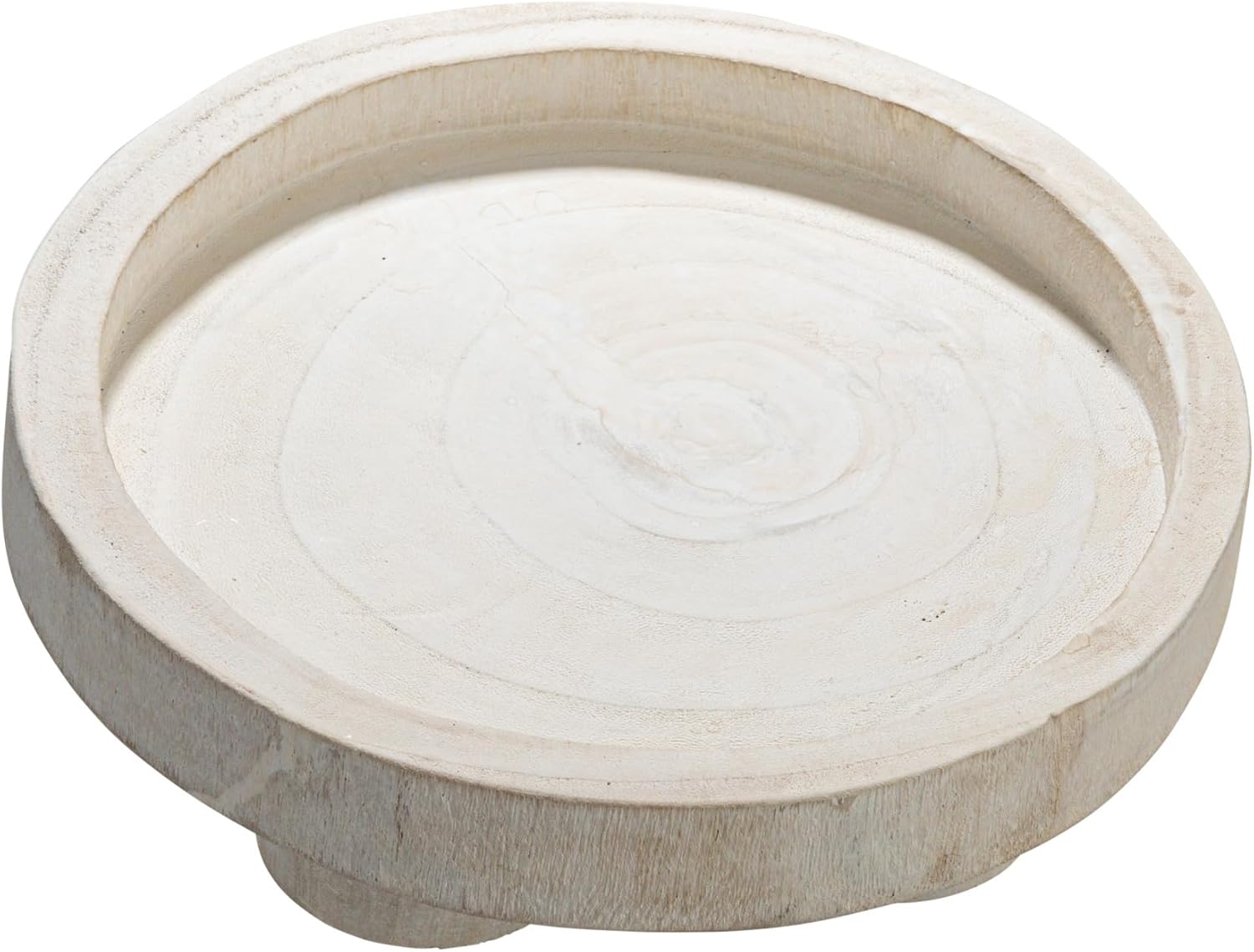 Bloomingville Paulownia Wood Pedestal Tray 1