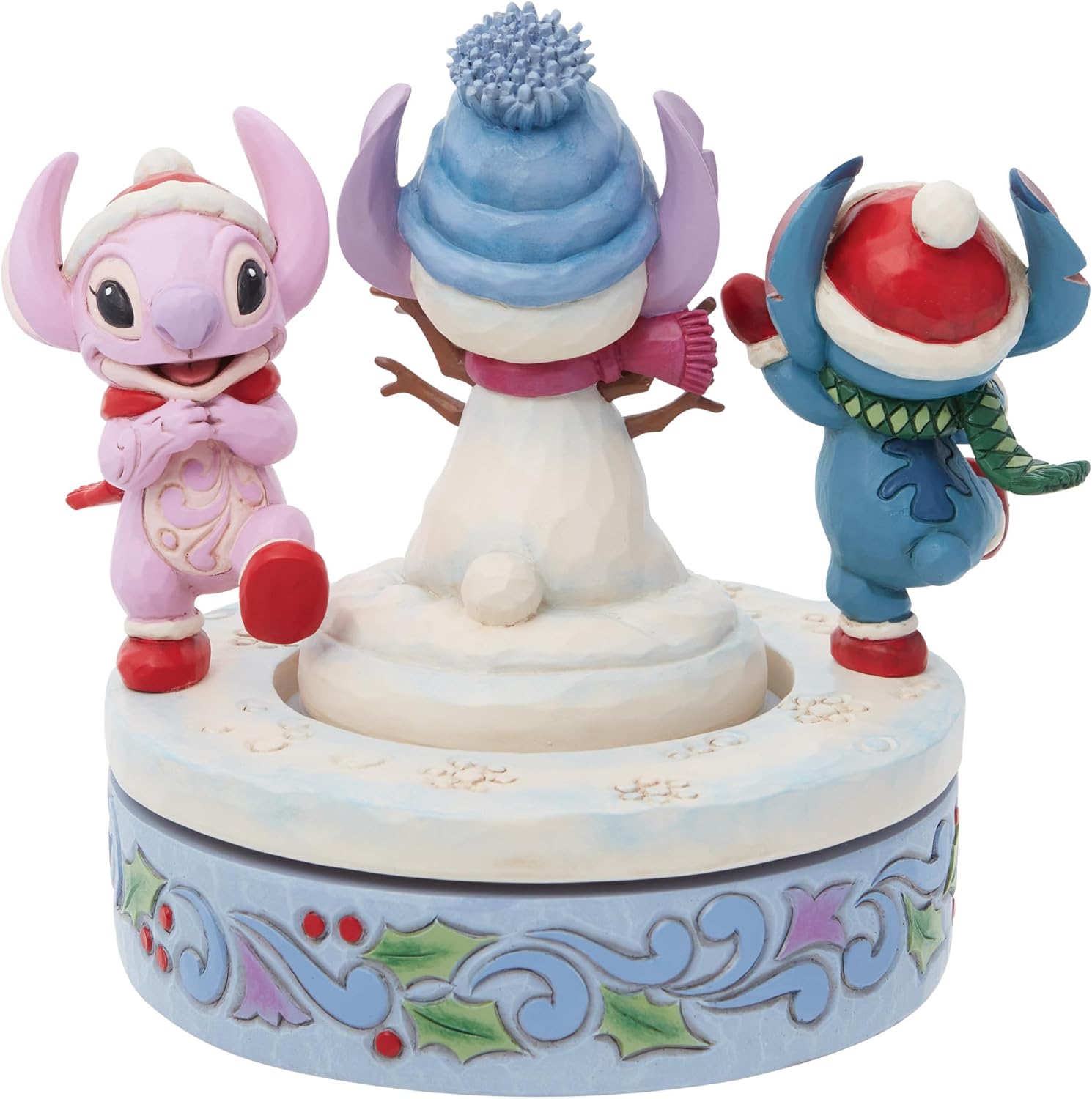 Enesco Disney Traditions Snowman Figurine 6 Inch Rotatable