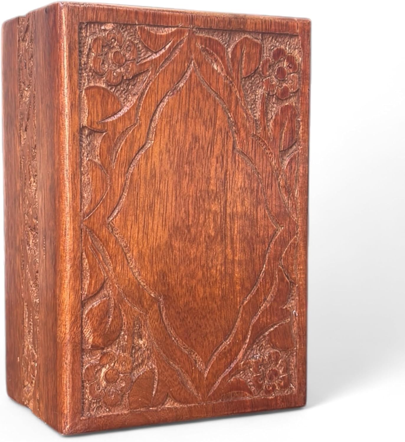 WoodGraphs Svaav Beautiful Handcrafted Wooden Urn Box