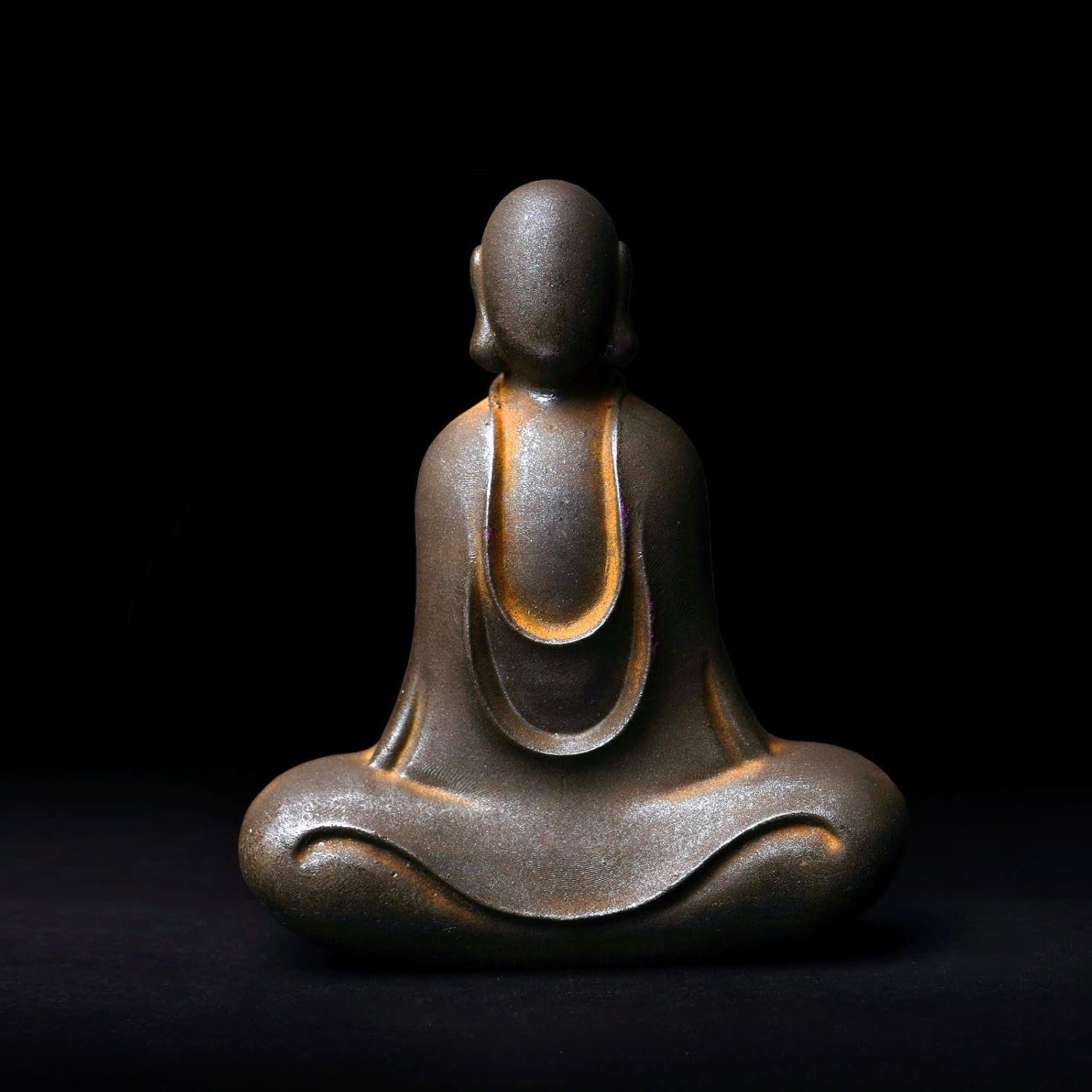Faceless Buddha Statue - Solid Cast Iron Zen Decor