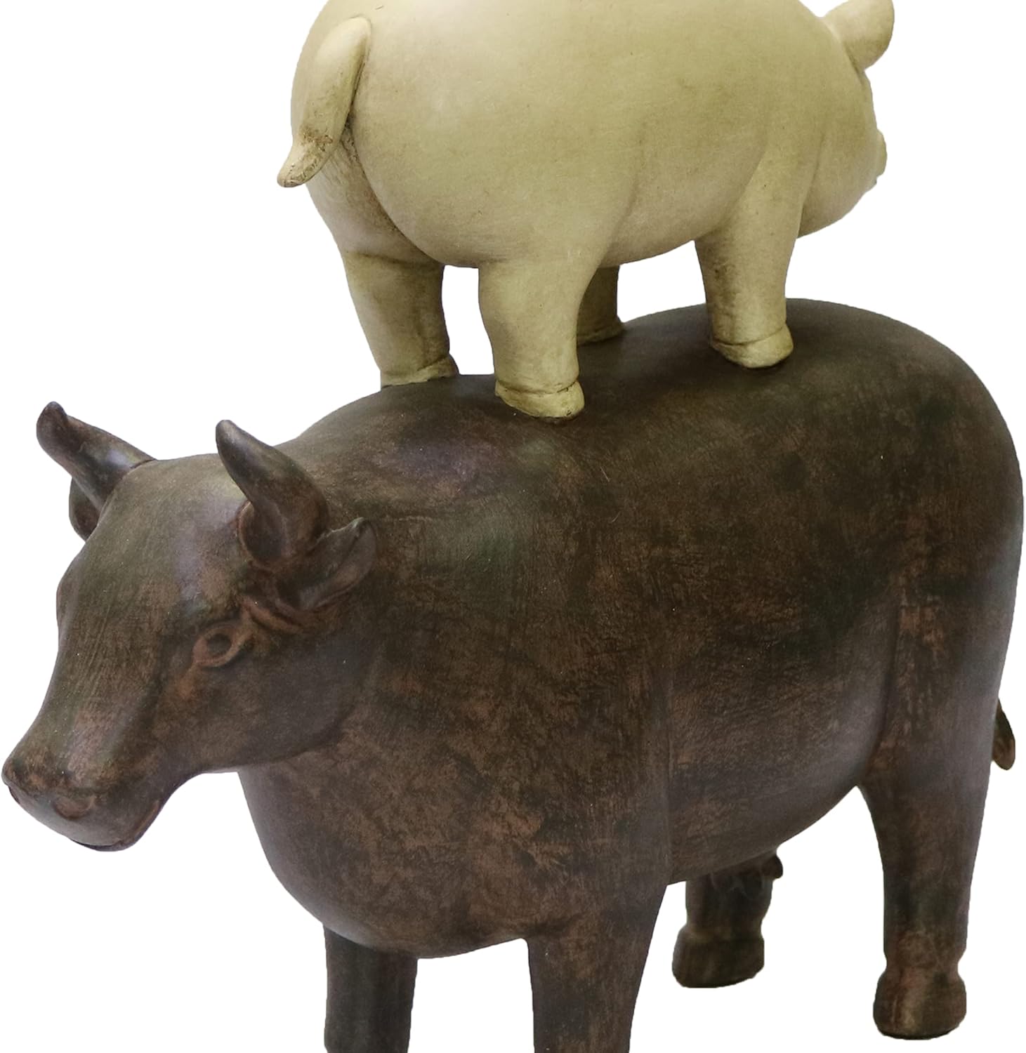 Natures Mark 3 Stacked Farm Animals Decor