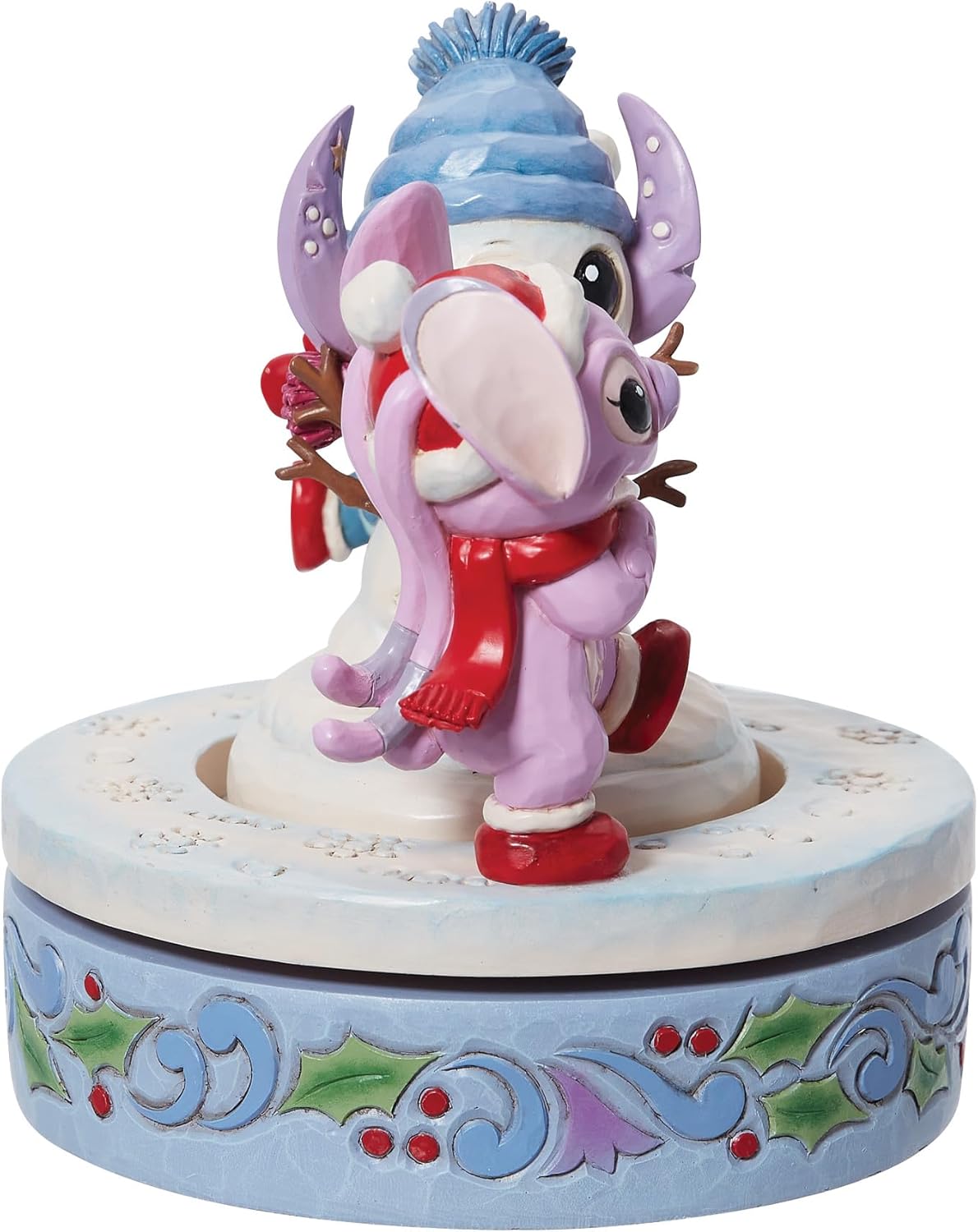 Enesco Disney Traditions Snowman Figurine 6 Inch Rotatable