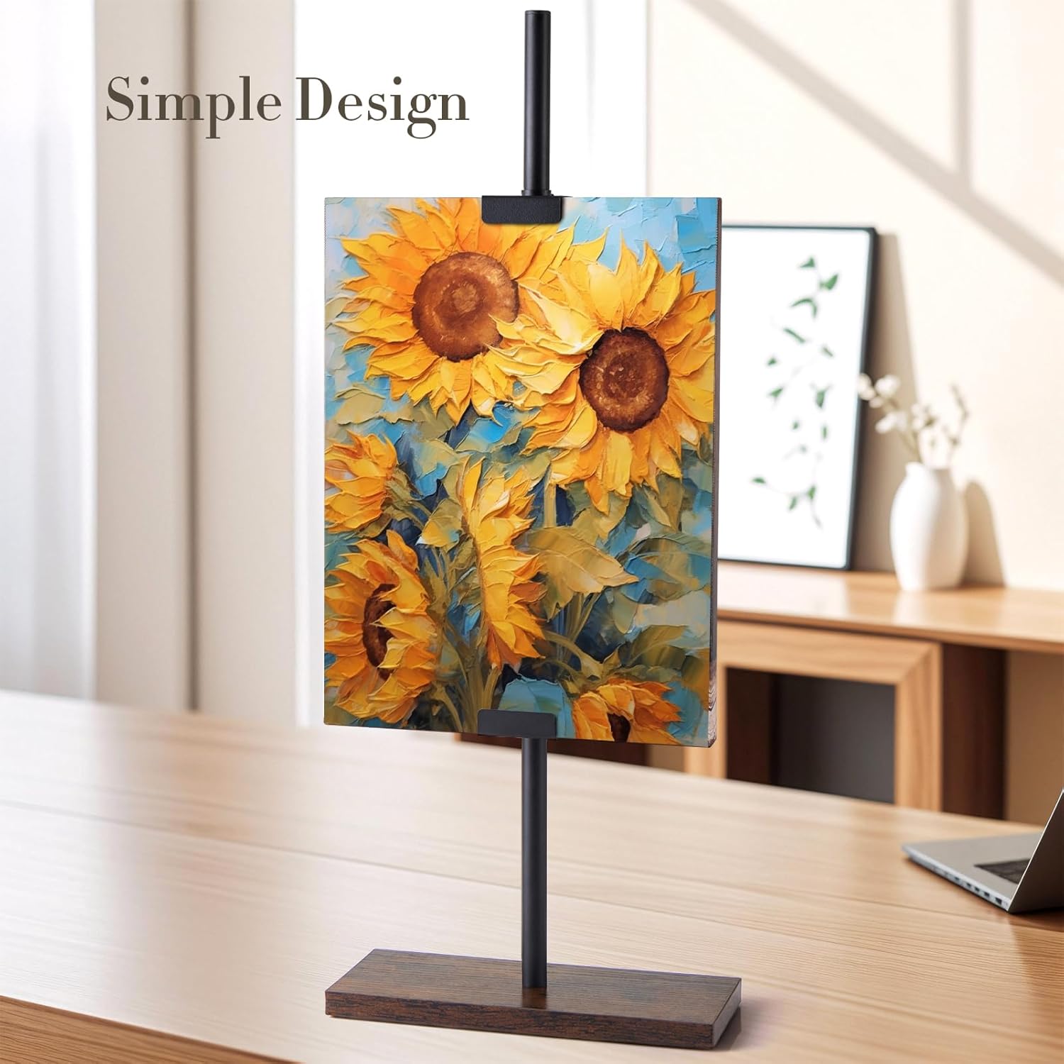 Adjustable Tabletop Picture Easel Stand for 29 H Display