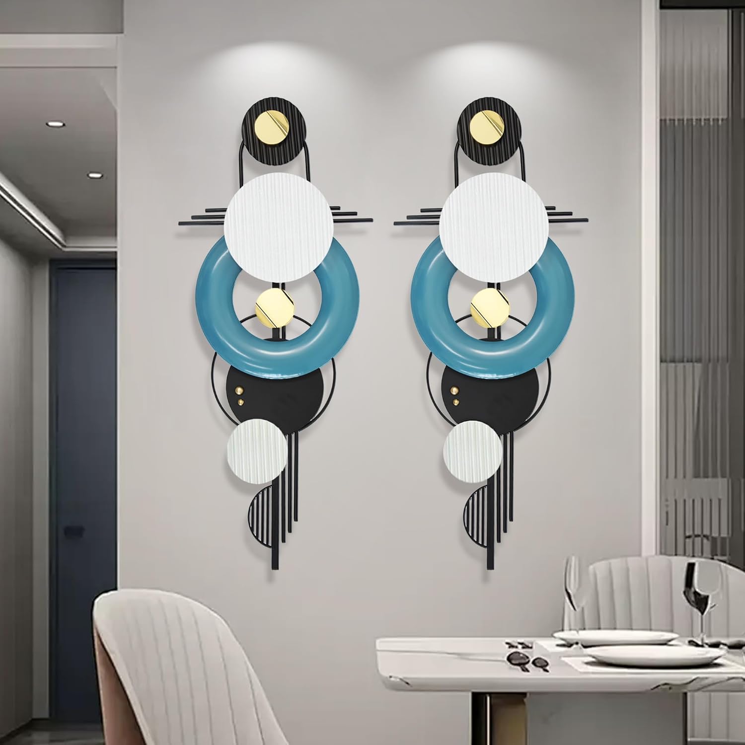 HAVFIFK 3D Metal Wall Sculptures