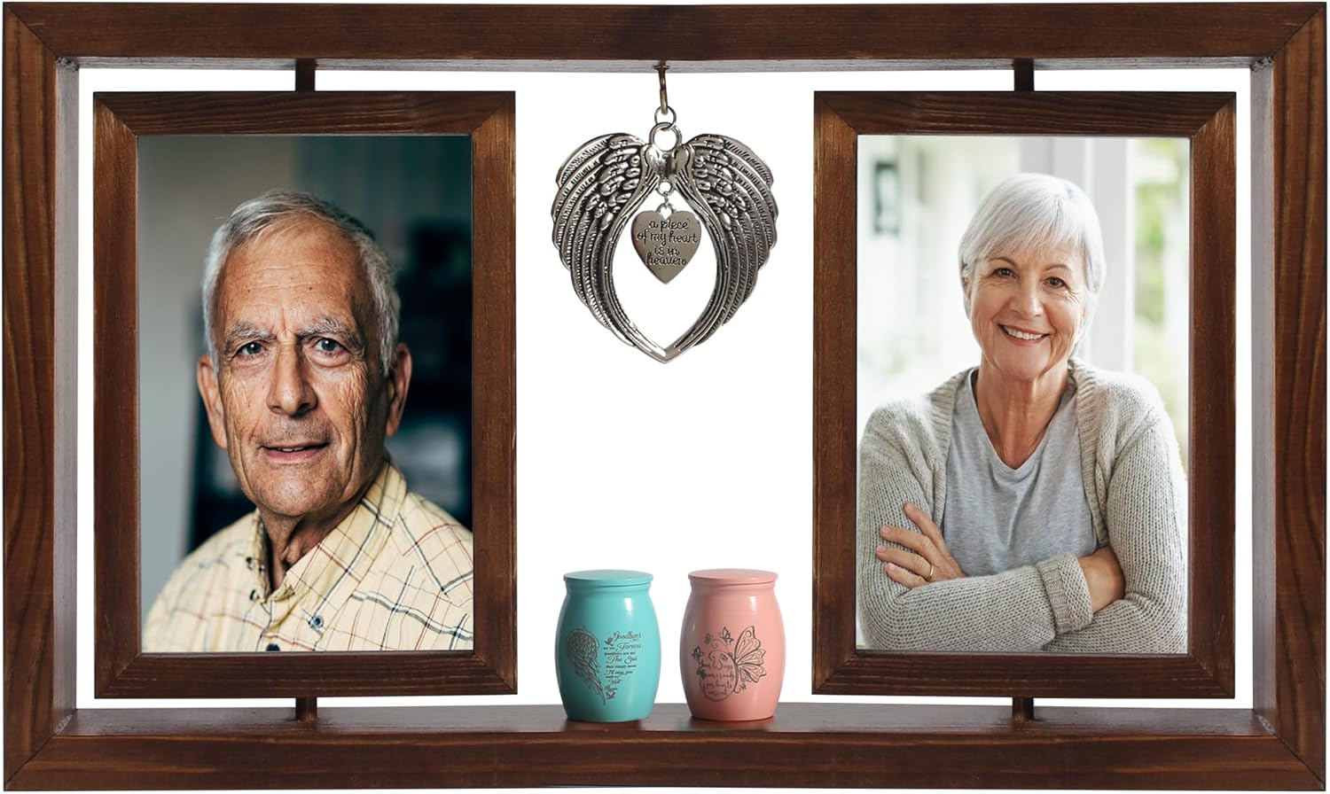 Contid Revolve Photo Frame Urn Set for Two