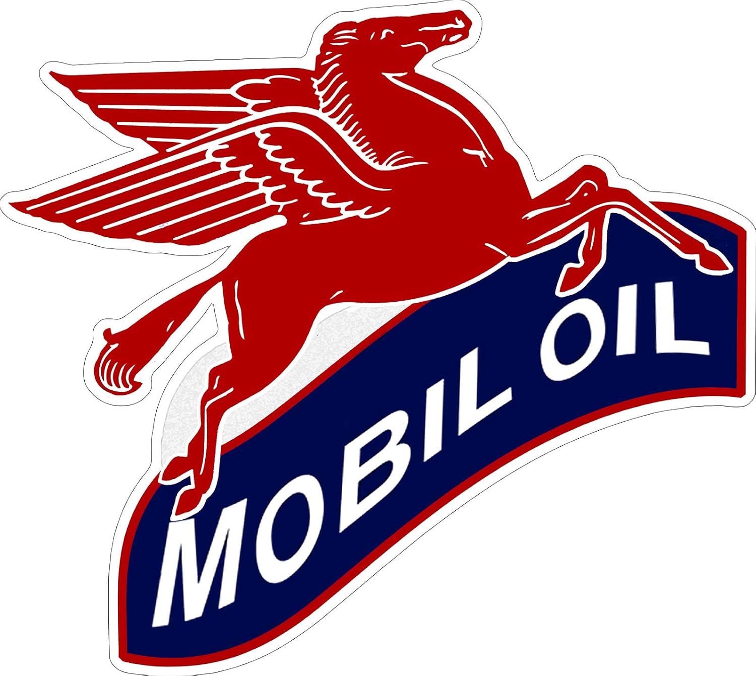 American Collectibles Mobil Oil Pegasus Flying Horse Sign