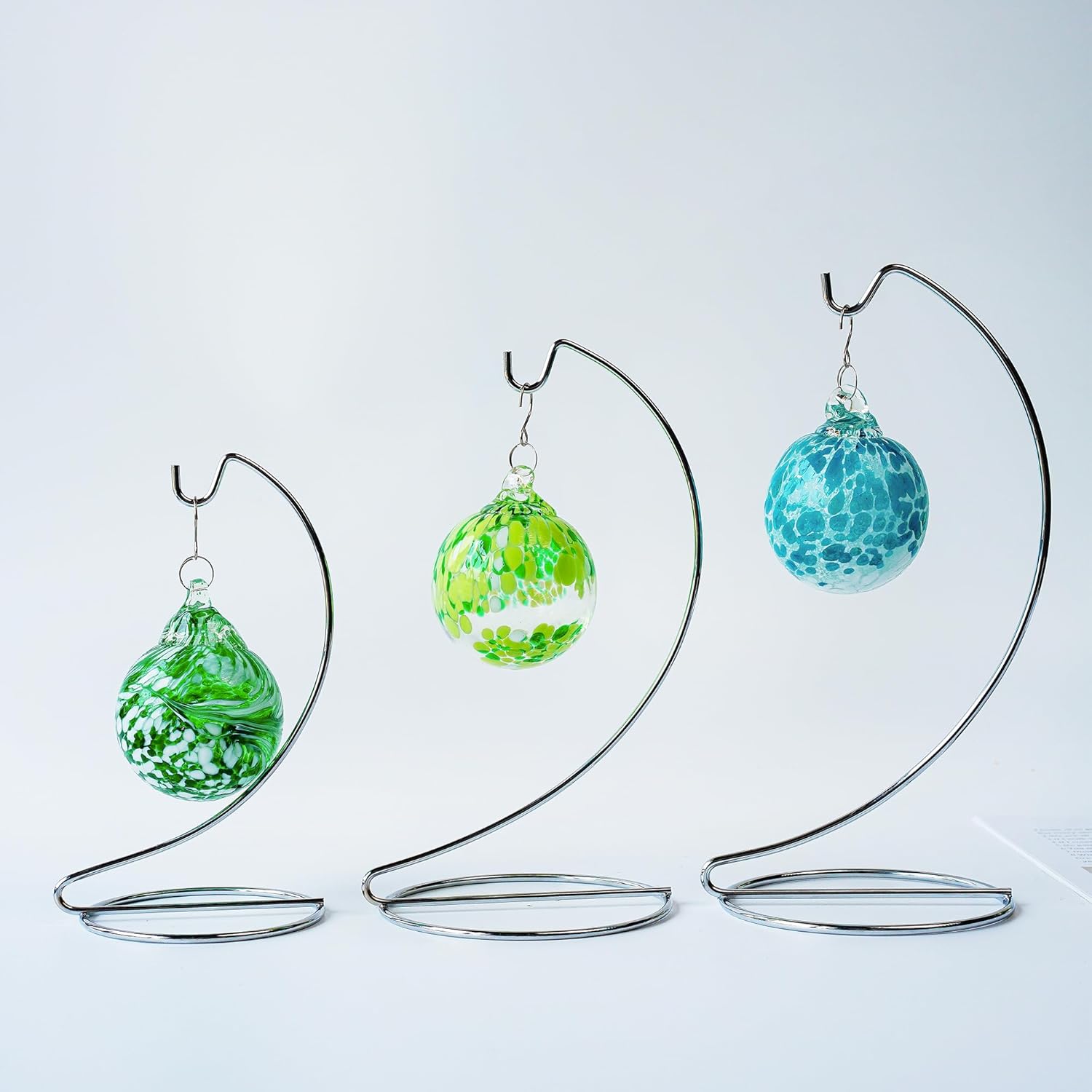 ZEERSHEE 3 Pcs Iron Hanging Stand Display for Decorations