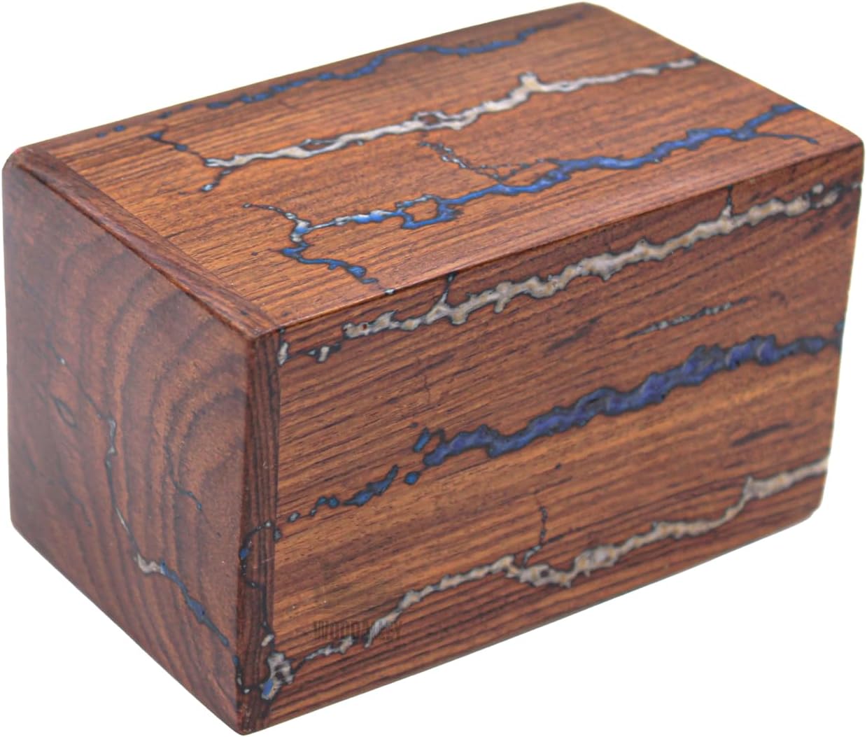 WoodAlley Rosewood Cremation Urn - Decorative Urn for Human Ashes