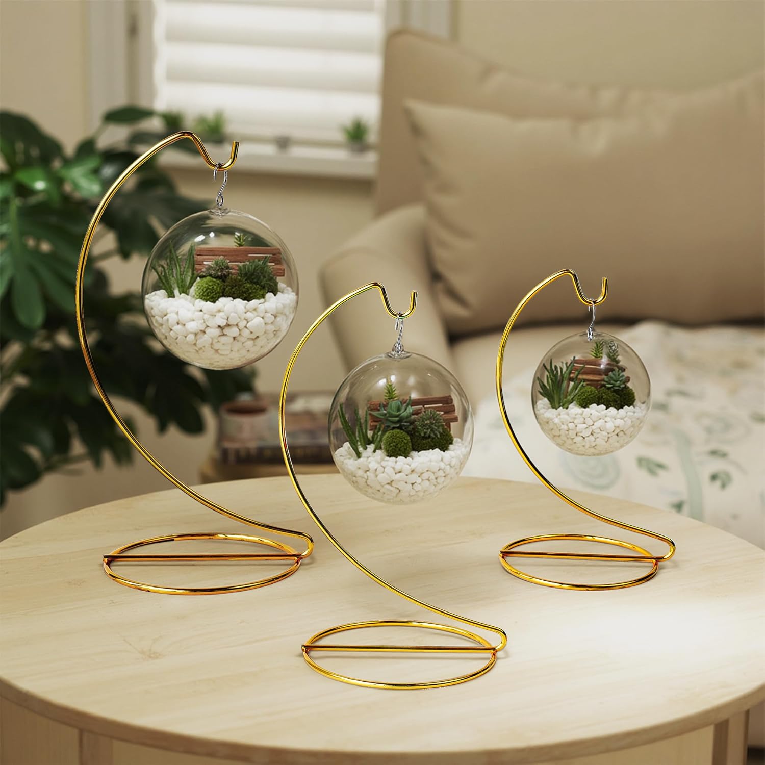 ZEERSHEE 3 Pack Hanging Display Stands for Decorations