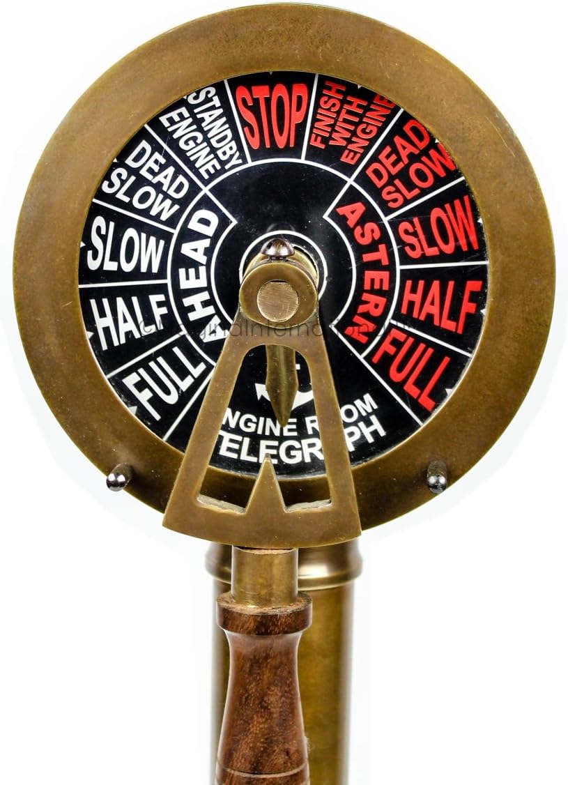 Nagina International Engine Order Telegraph Brass Antique 36 Inches