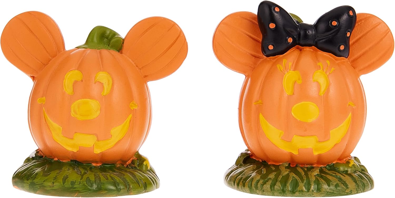 Department 56 Disney Halloween Village Figurine Set