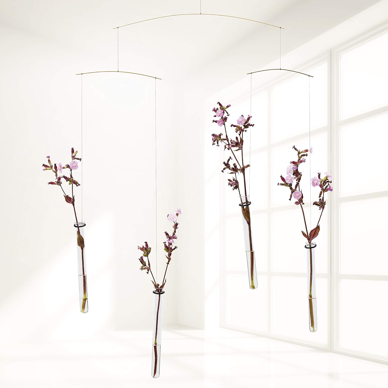 Flying Flowers Mobile - 23 Inches - Handmade in Denmark
