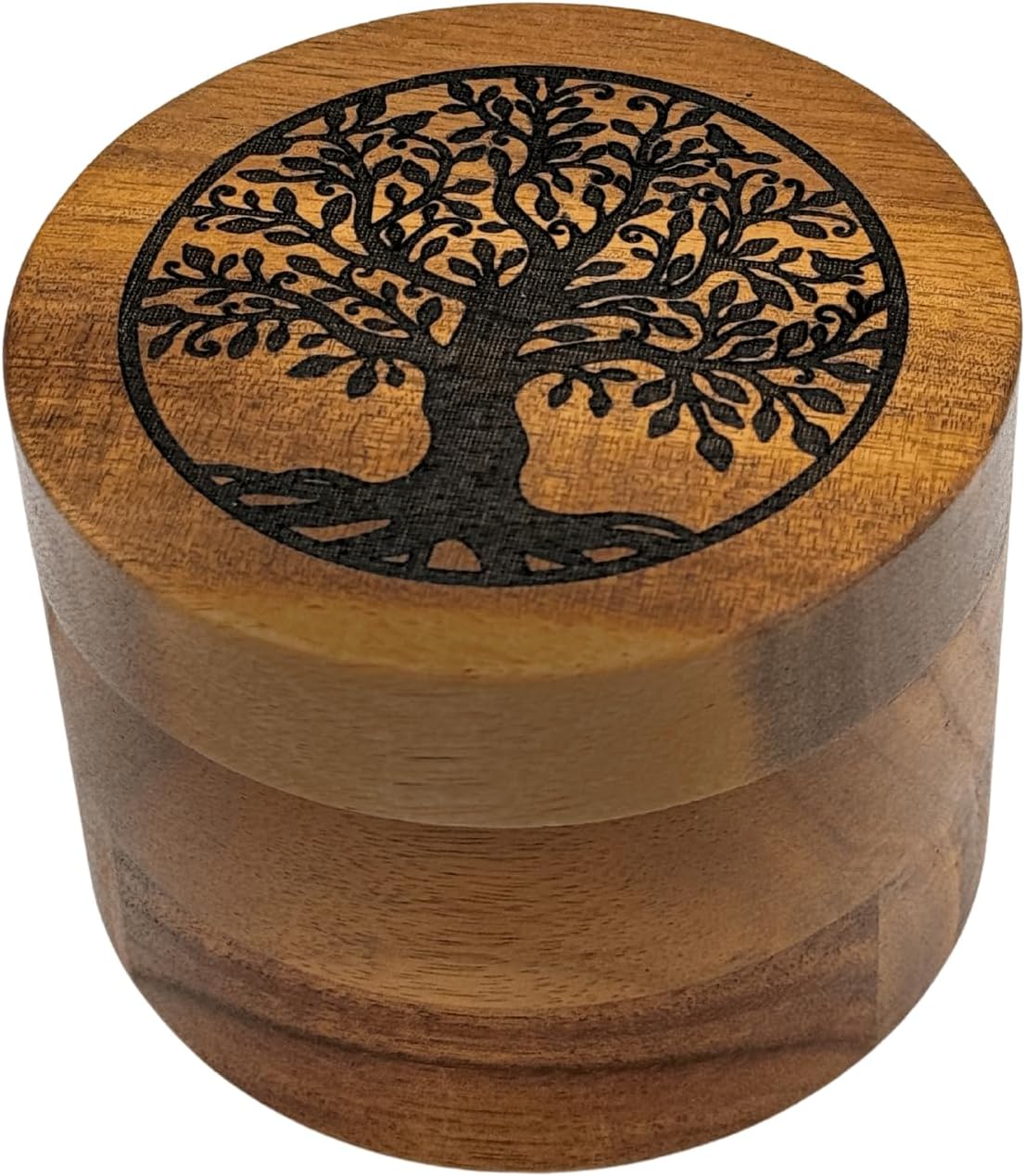 Small Wooden Urn for Human Ashes Keepsake Cremation Box